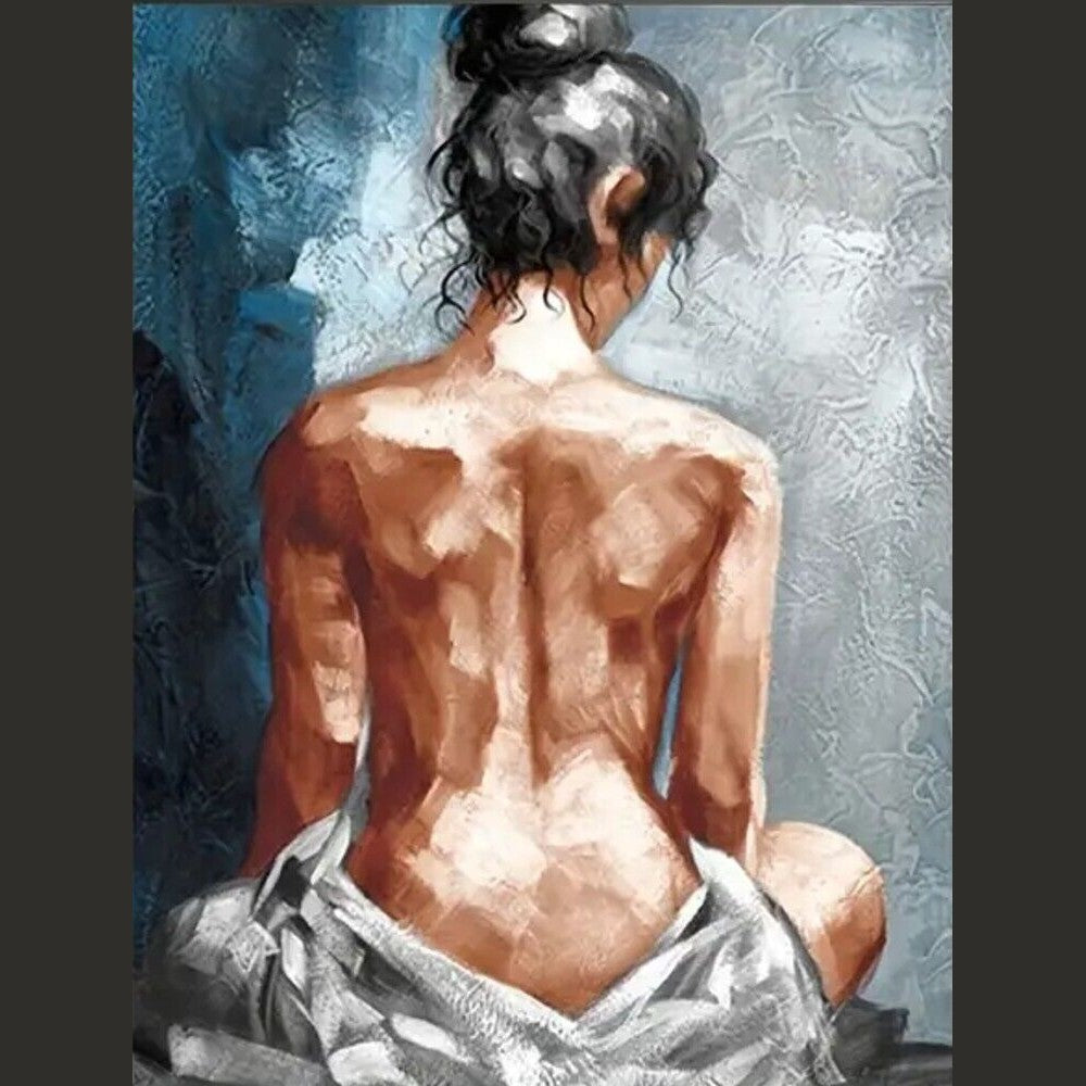 Beautiful Abstract Nude Woman Canvas Print 12" x 16" Wall Art Home & Garden:Home Décor:Posters & Prints Style Your Walls